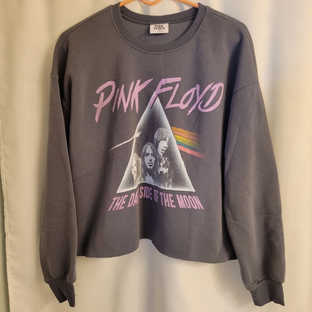 Pink Floyd crop sweatshirt